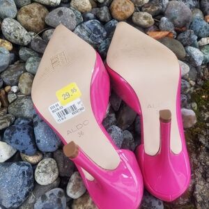 Fuschia Aldo Stillettos